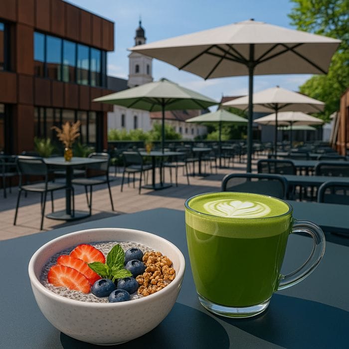 Chia-Bowl inkl. Heißgetränk